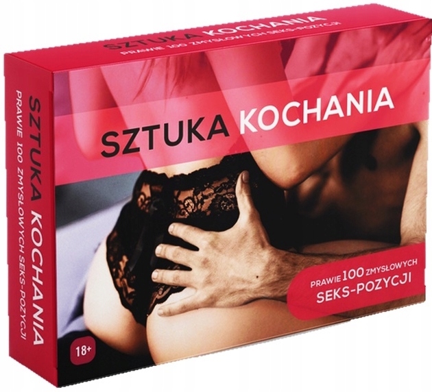 GRA SZTUKA KOCHANIA, Karty KAMASUTRA, Prezent dla MĘŻA i ŻONY na Rocznicę