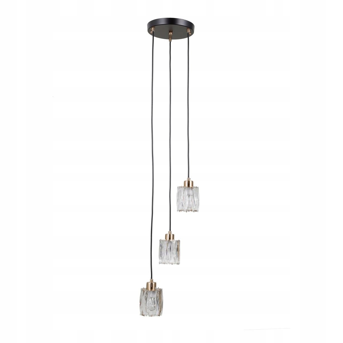 Závěsná lampa Torno PND-40813-3R-BK-HBR Italux