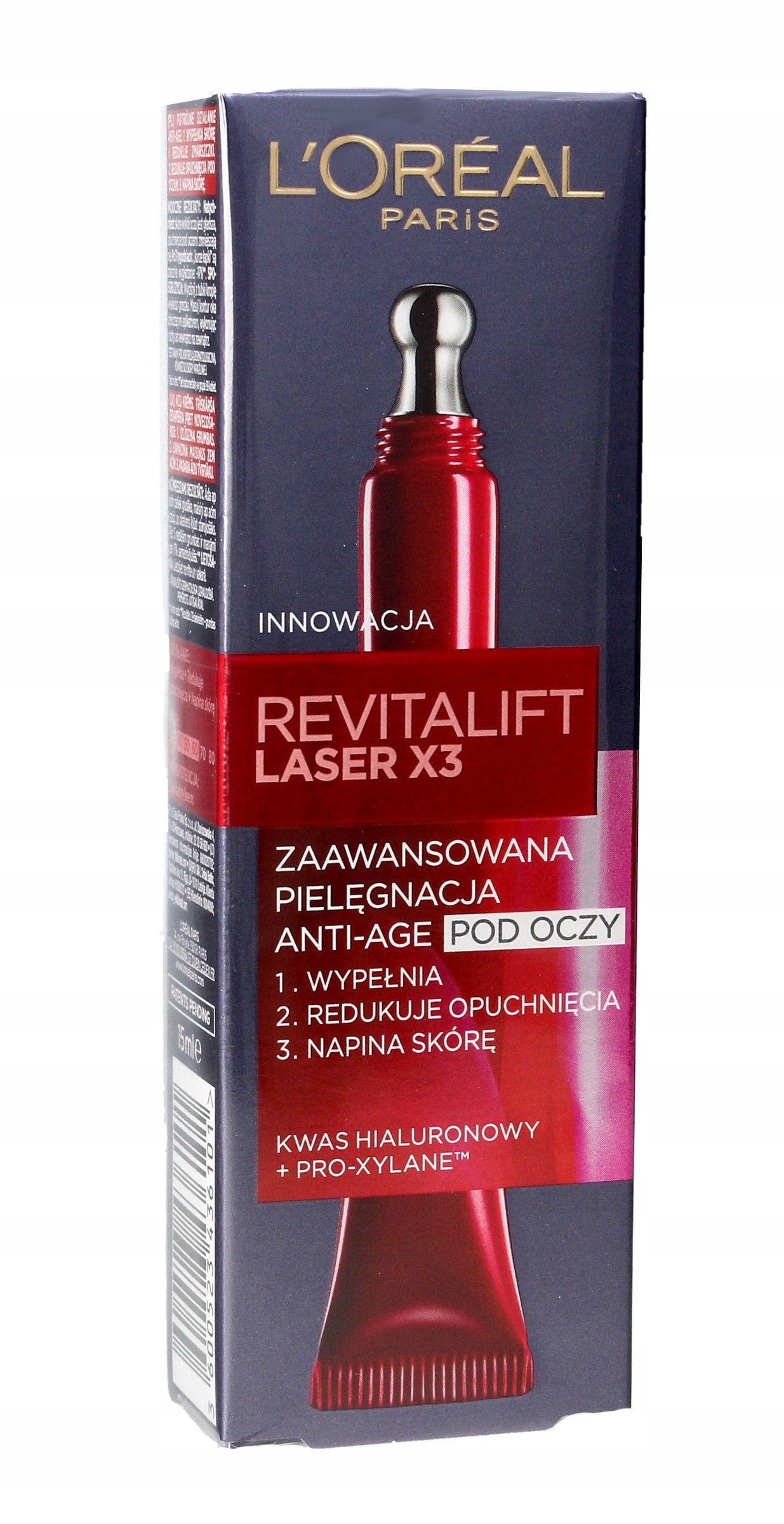 LOREAL REVITALIFT LASER X3 KREM PO OCZY ANTI-AGE 1