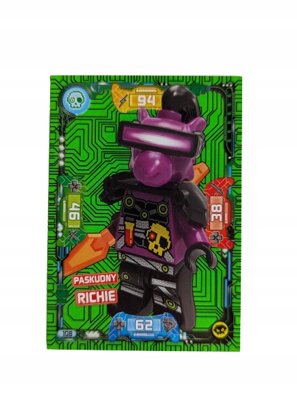 Karta Lego Ninjago Seria 5 Numer 108