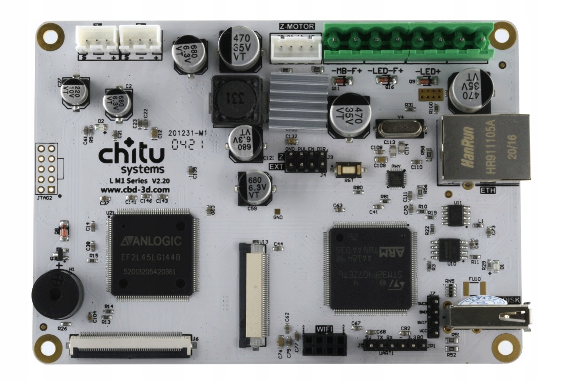 Základní deska Chitu LM1 V2.20 pro 3D tiskárnu Flashforge Foto 8.9 nová