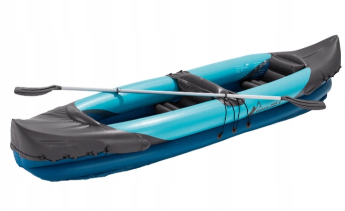 Crivit Duży dmuchany nadmuchiwany ponton kajak 2-osobowy 325 cm