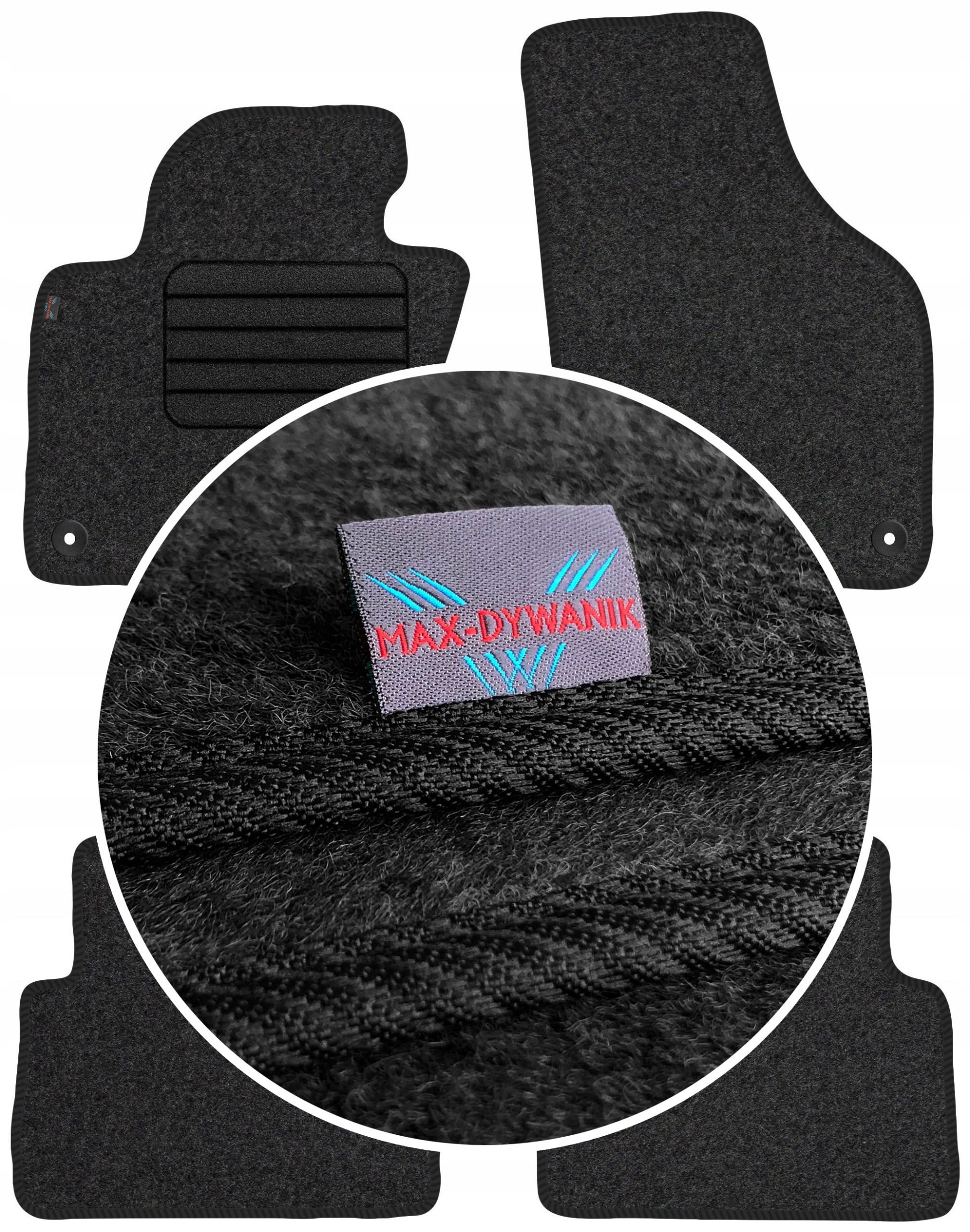 Vw Tiguan I 2007-2015 Koberce do auta