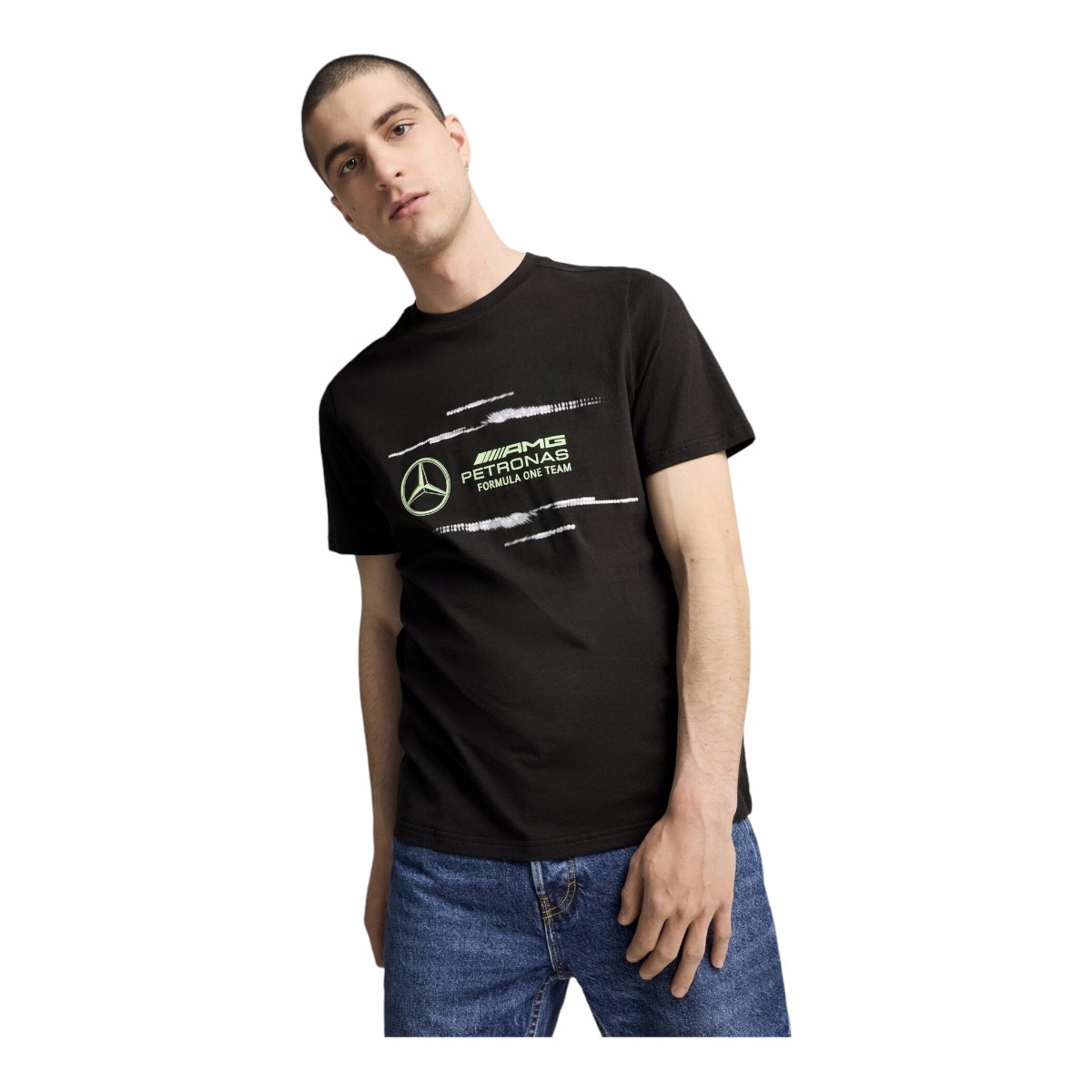 Puma Pánské Tričko MAPF1 Logo Tee Černá vel. M