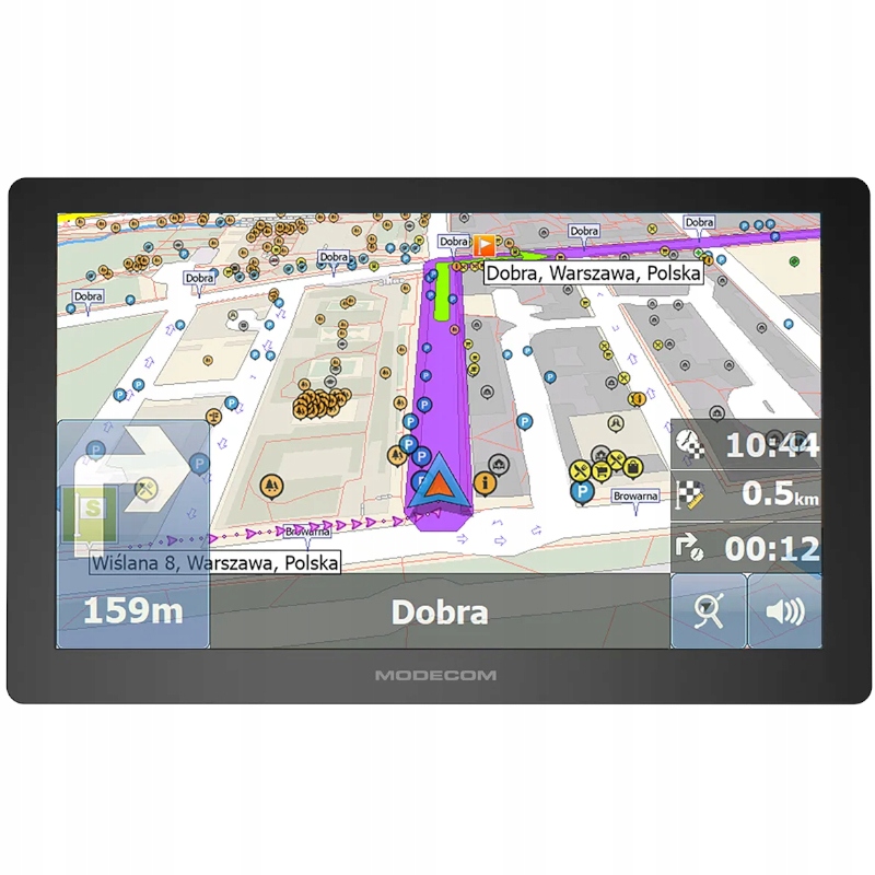 Nawigacja samochodowa Modecom FreeWAY CX 9.4 + MapFactor mapy Europy