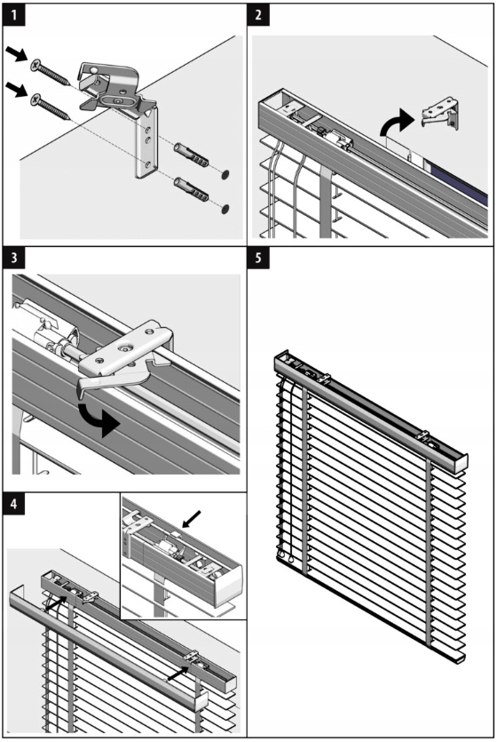 ŻALUZJE BIAŁY DREWNIANE 50mm 50x200 Kolor drewno - jasny brąz
