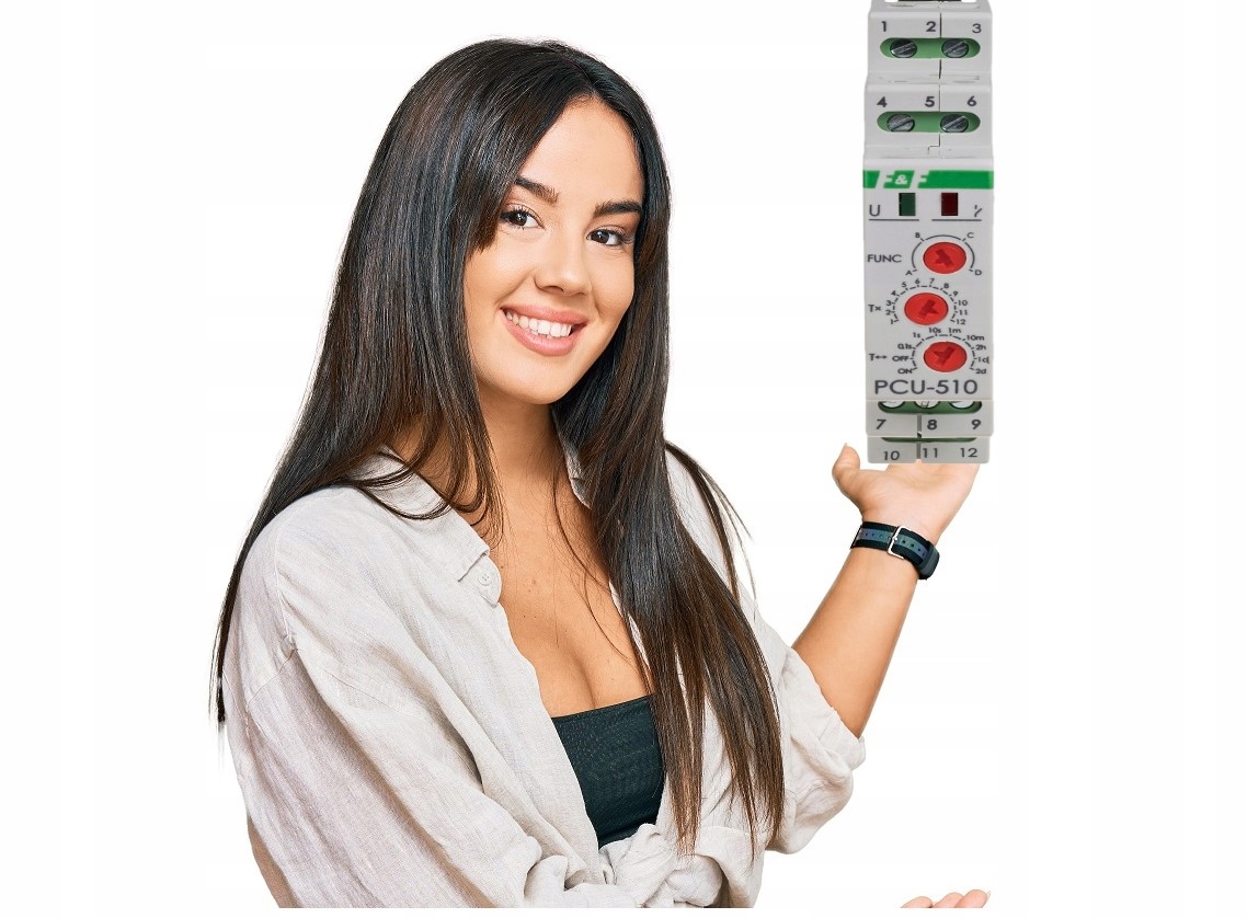 

Przekaźnik Czasowy 2P 2x8A PCU-510DUO