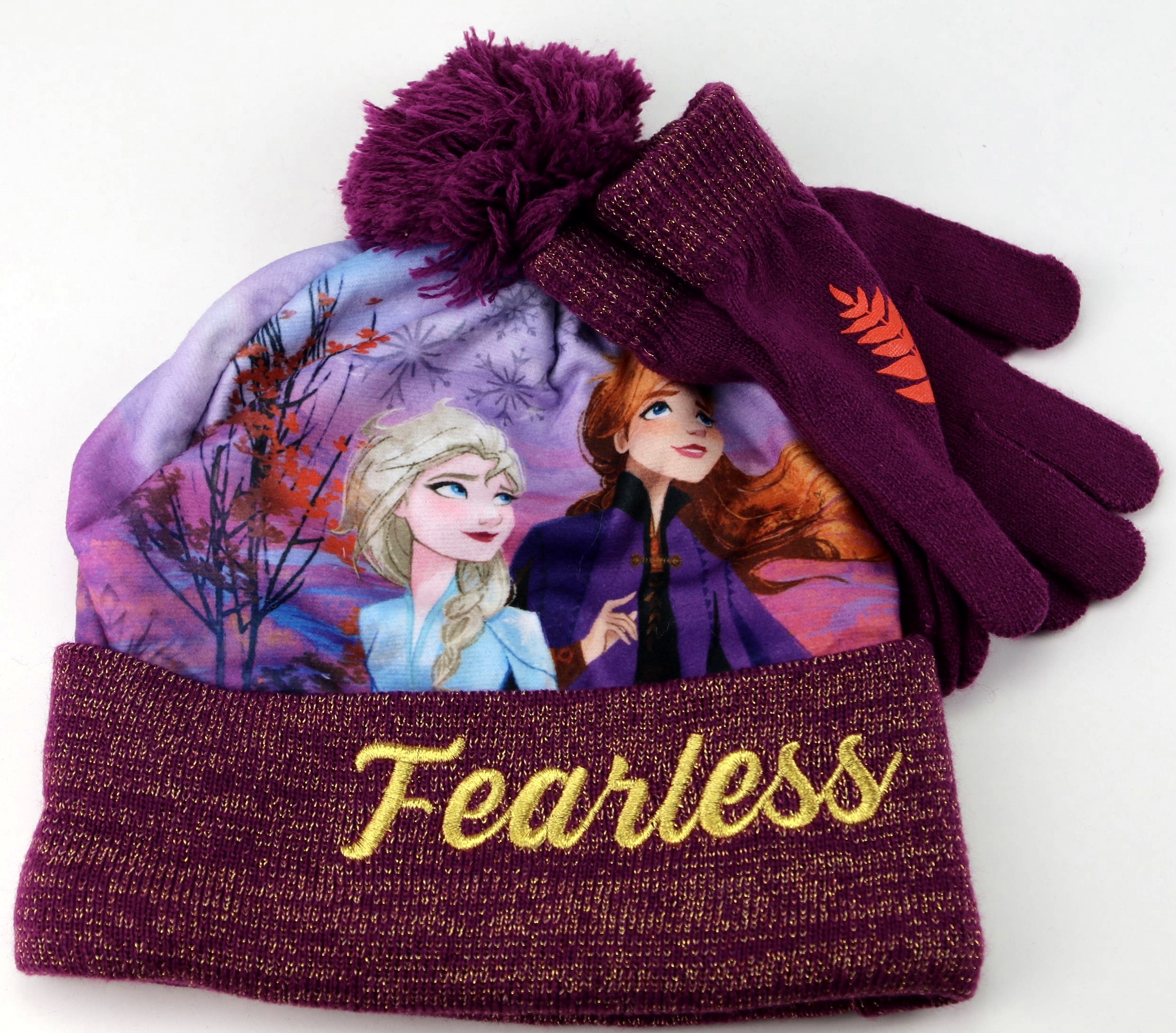 

Kraina Lodu Frozen Disney Czapka zimowa rękawiczki