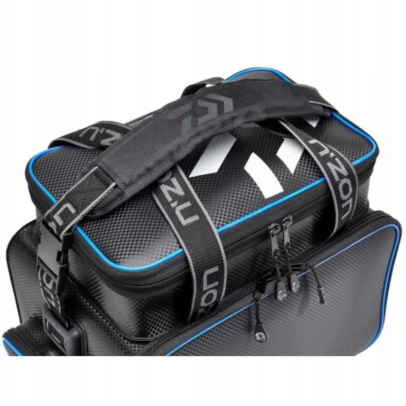 Torba Wędkarska Na Akcesoria Z Pudełkami Daiwa N'Zon Eva 4 Box Feeder Bag L Stan opakowania oryginalne