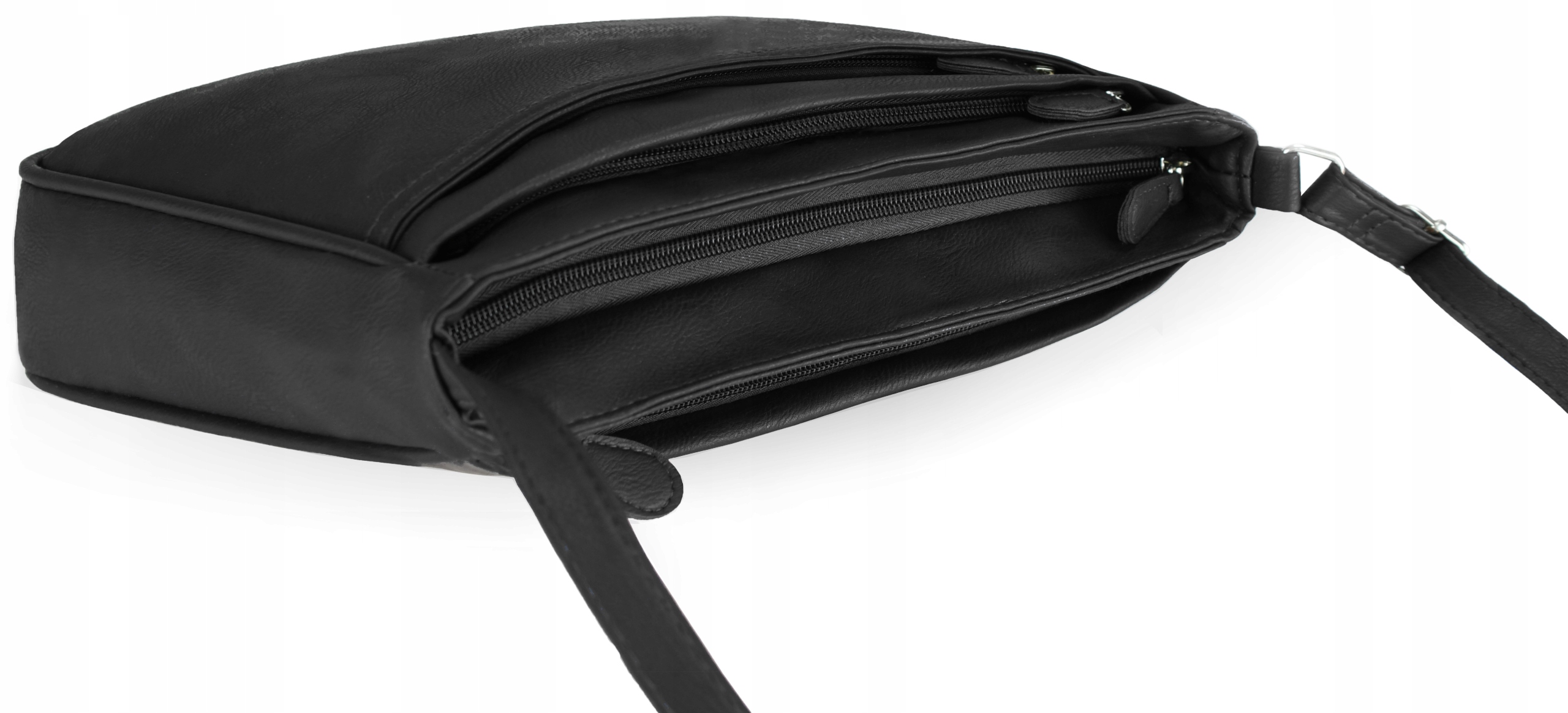 4 KOMORY POJEMNA Torebka Damska TORBA NA RAMIĘ LISTONOSZKA A5 KOLORY 2538 Marka inna