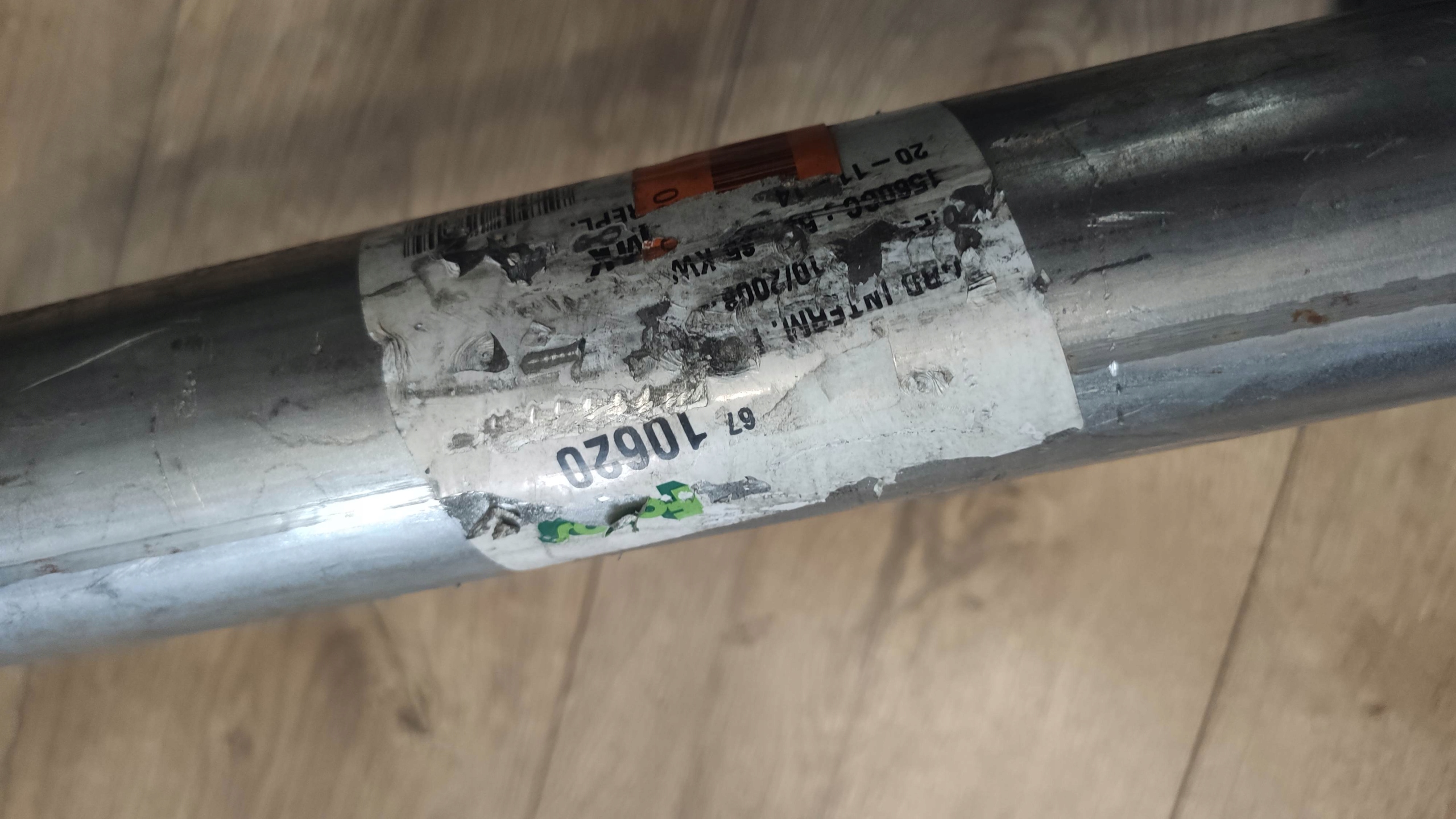 10620 - ГЛУШИТЕЛЬ ВЫХЛОПНОЙ ТРУБЫ FORD FIESTA VI 08-НОВЫЙ