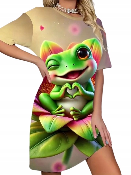 Košile Pro Štěstí Zábavné Košile Pro Žábu Velká Velikost 3XL