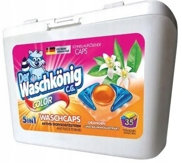 

Der Waschkönig Kapsułki do prania Color 35 szt.
