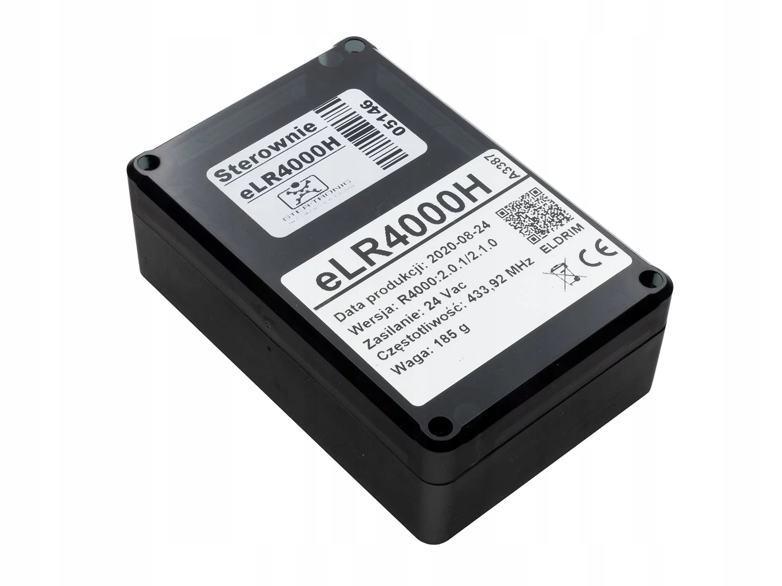4-kanálový rádiový prijímač eLR4000H, 4000 píl, Multi 433,92 MHz sídliska
