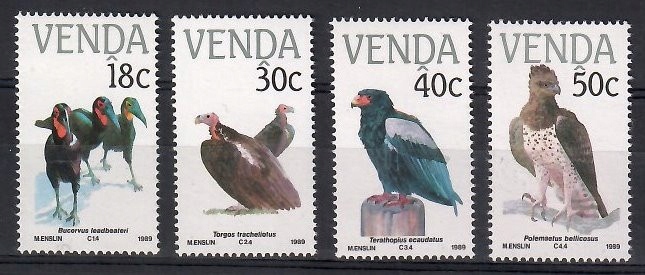 Venda 1989 Mi 191-194 Czyste **