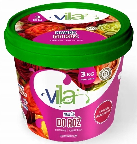 

Nawóz Do Róż Ogrodowych Róża Wiadro Vila Yara 3KG