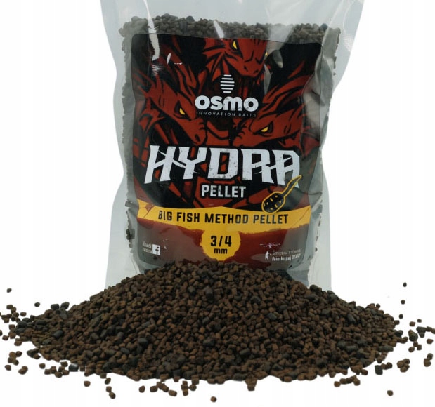 Pellet zanętowy Osmo Hydra Big Fish Pellet 3/4 mm 800g WrocłaW