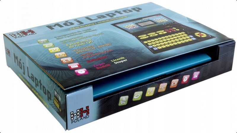 LAPTOP EDUKACYJNY 50 PROGRAMÓW MÓWI PO POLSKU Kod producenta 852VP