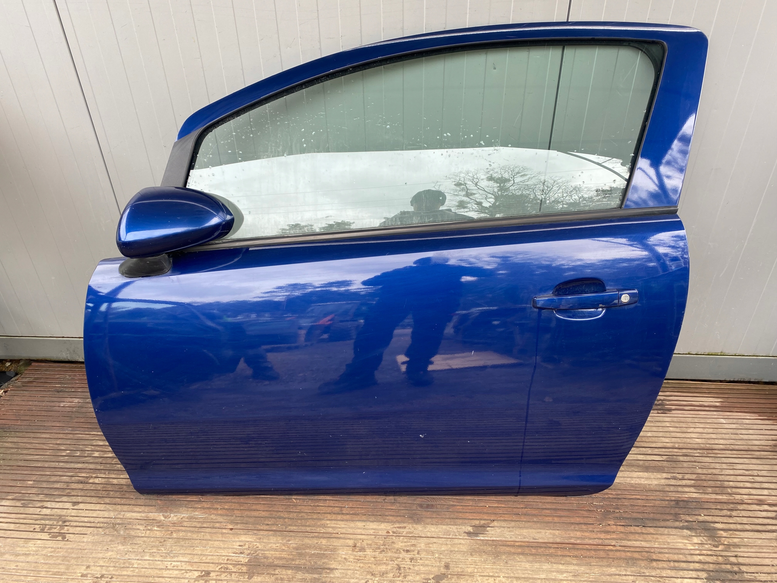 OPEL CORSA D 3D complete door left front