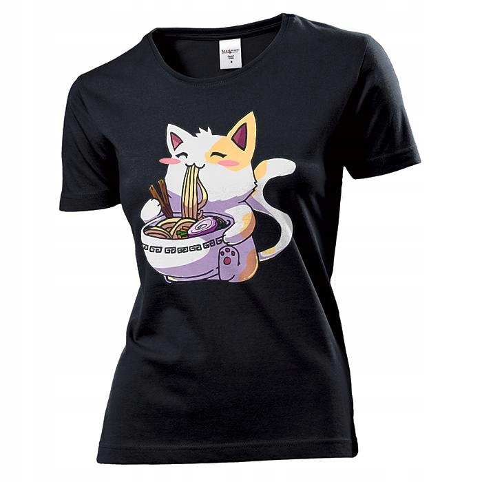 

Koszulka damska Ramen I Koty Kawaii S