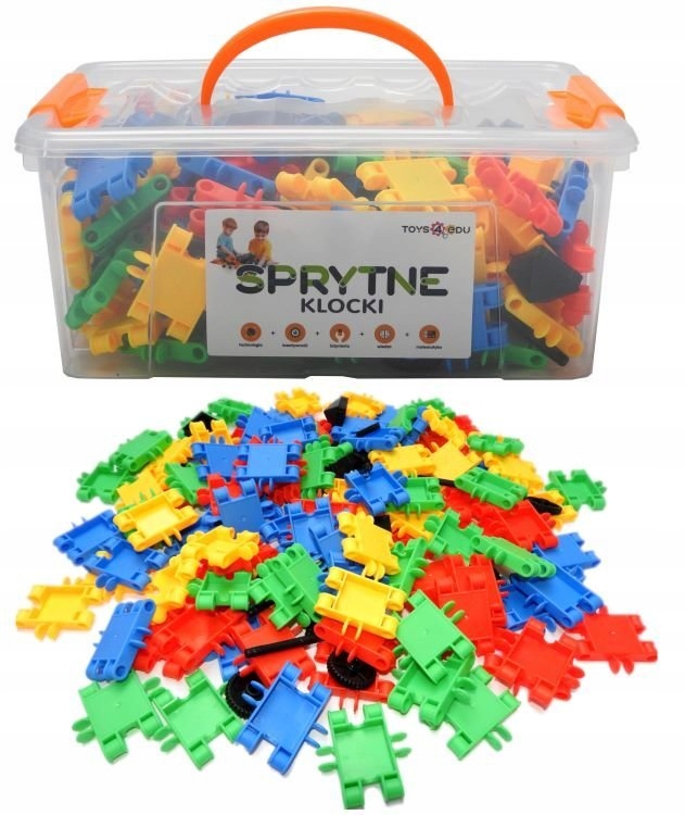 

Sprytne Klocki Konstrukcyjne Przestrzenne 160 Elem
