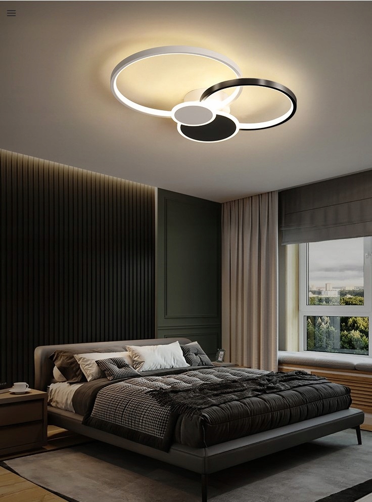 Lampa sufit ring PLAFON okrąg żyrandol 58cm LED Kod producenta LS045N045A