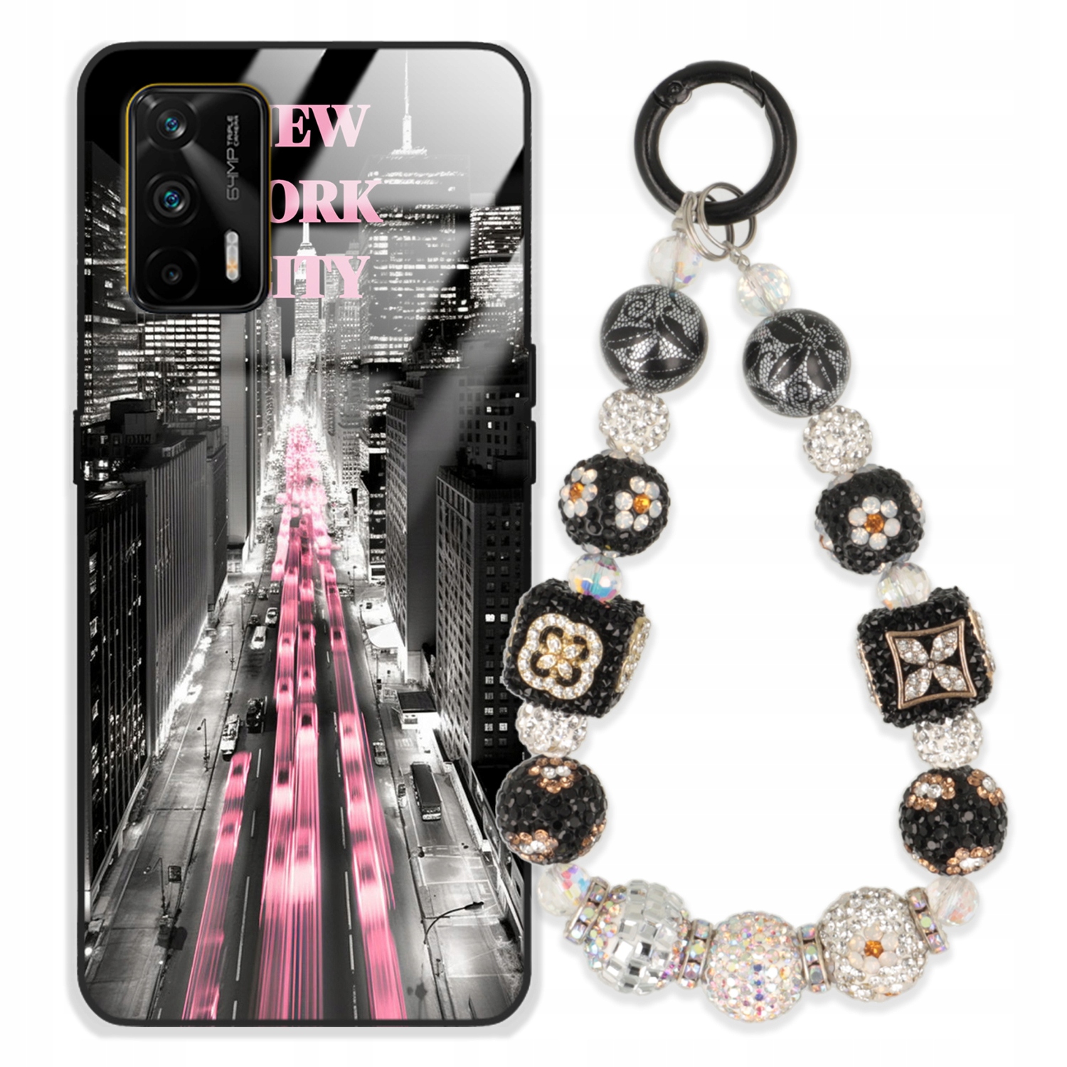 Puzdro Na Realme Gt Case Glass| Kľúčenka Elegantné Prémiové Dizajnové Puzdro