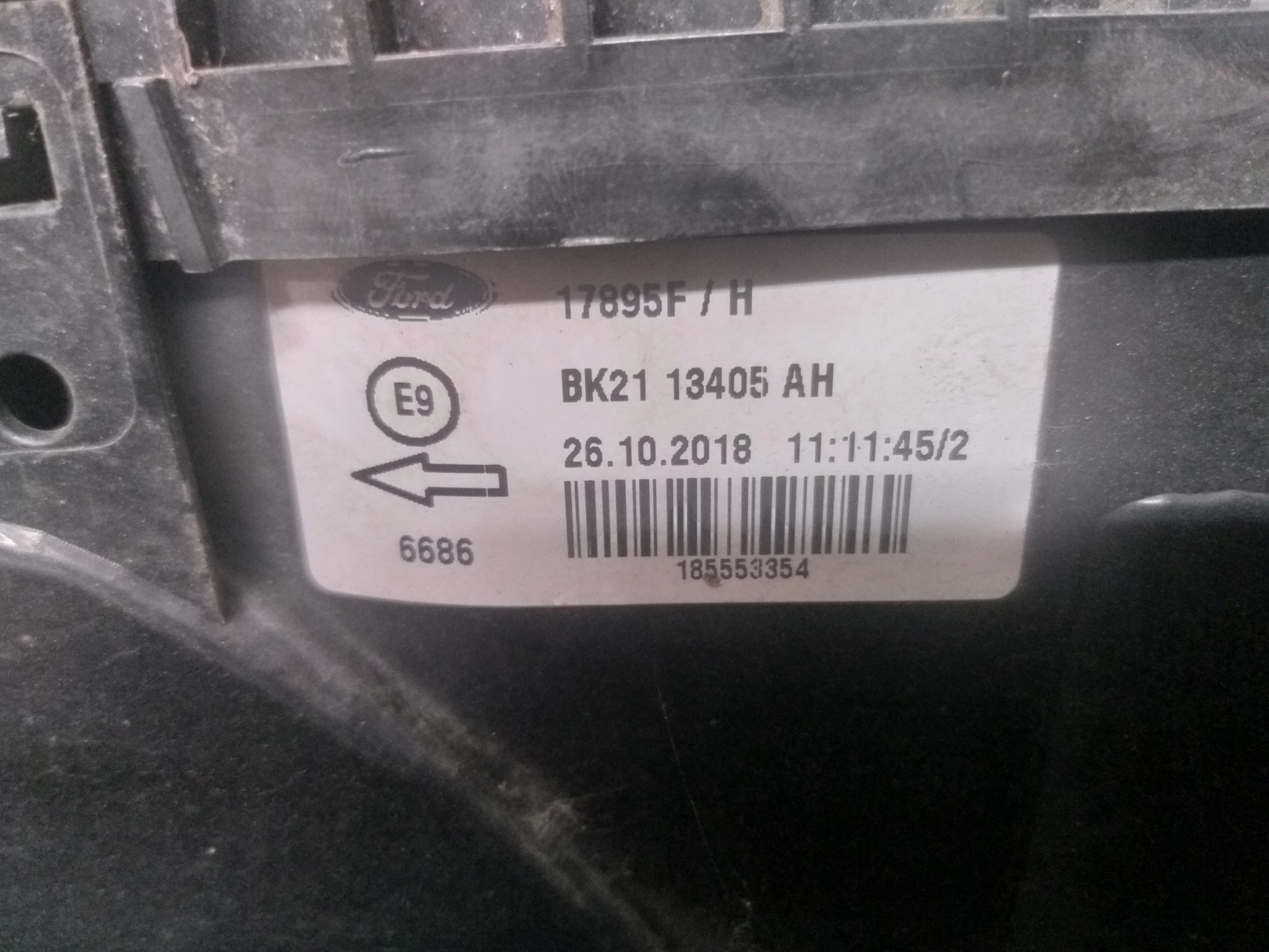 light rear part left FORD TRANSIT CUSTOM BK21-13405-AH