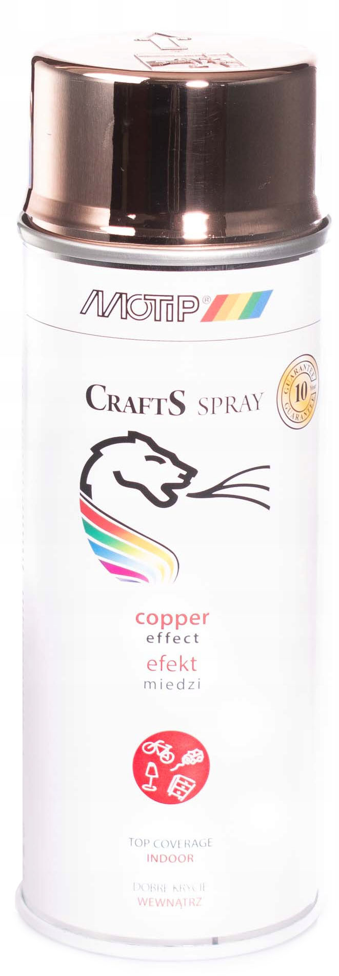 Motip Cafts Lakier Z Efektem Chromu Miedź 400ml