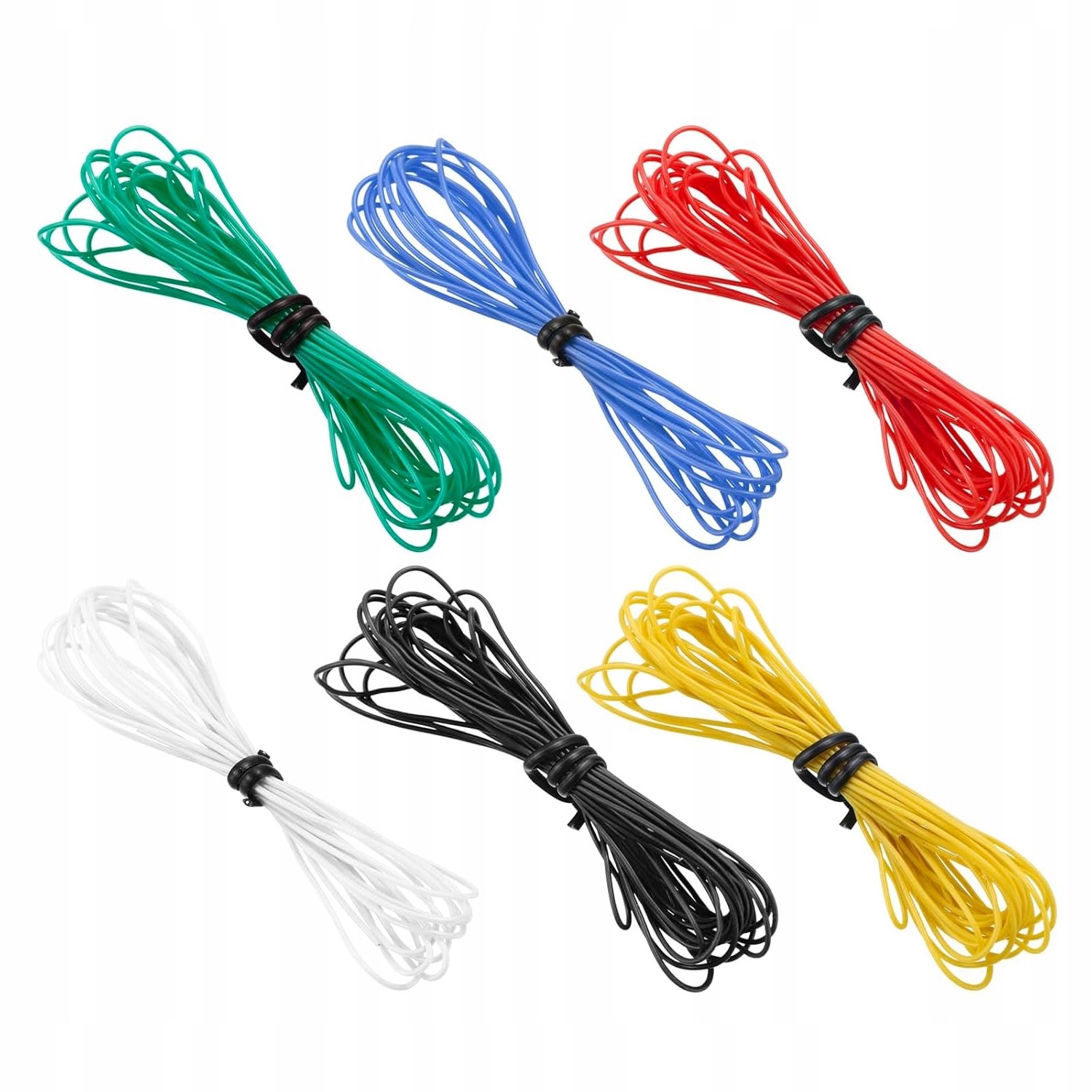Silikonový Kabel 30AWG 3M Pozinkovaná Měď 6 Barev 600V 200°C