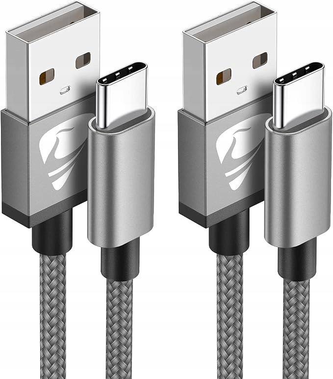 Kabel Usb-c Yosou 2 m 2 szt. szybkie ładowanie 3A, trwały nylon