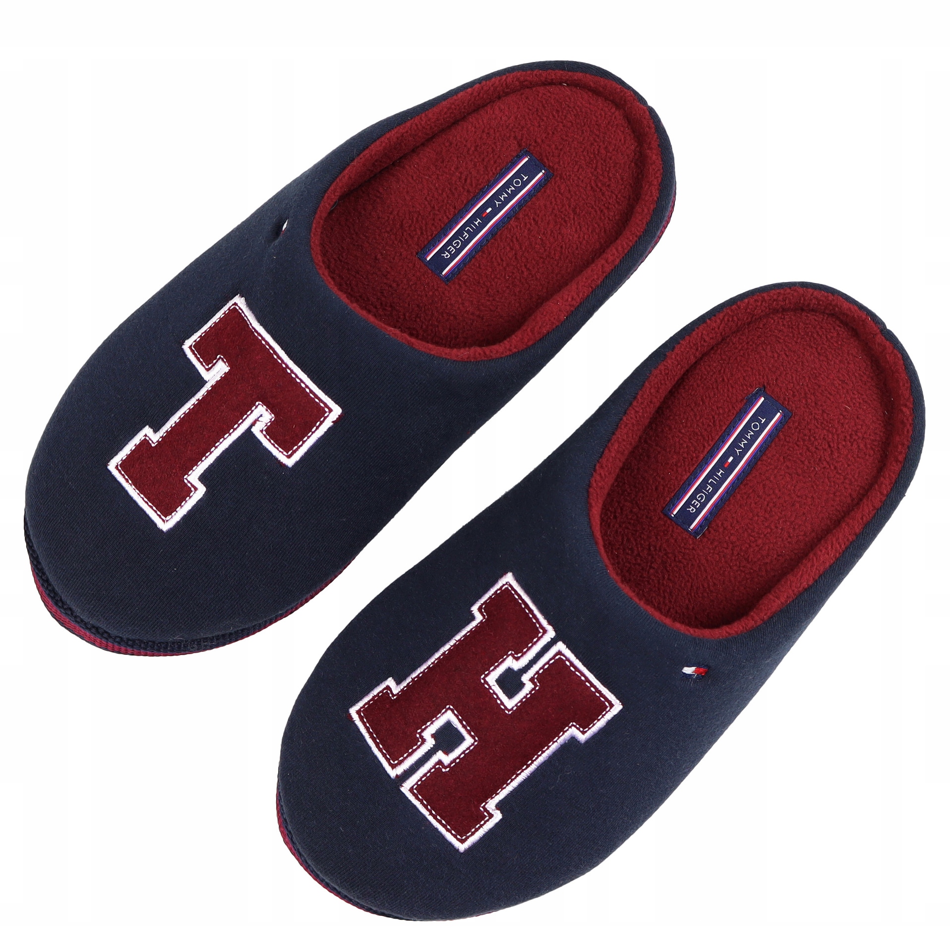 Tommy Hilfiger Teplé Polarové papuče Originál Krabička pánské zimní Th