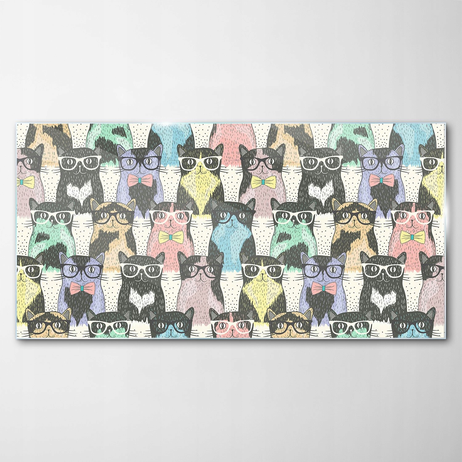 

Hartowany Obraz Szklany Art Koty Zwierzęta 100x50