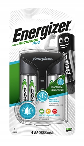 Energizer nabíječka Maxi 4AA Power Plus 2000 mAh