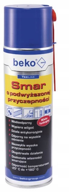 Smar o podwyższonej przyczepności Beko Bk 2981500 500 ml