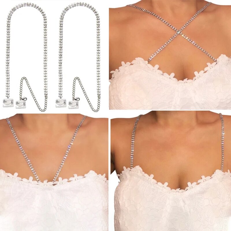 BIŻUTERIA DIAMENTOWE RAMIĄCZKA DO BIUSTONOSZA Marka bez marki