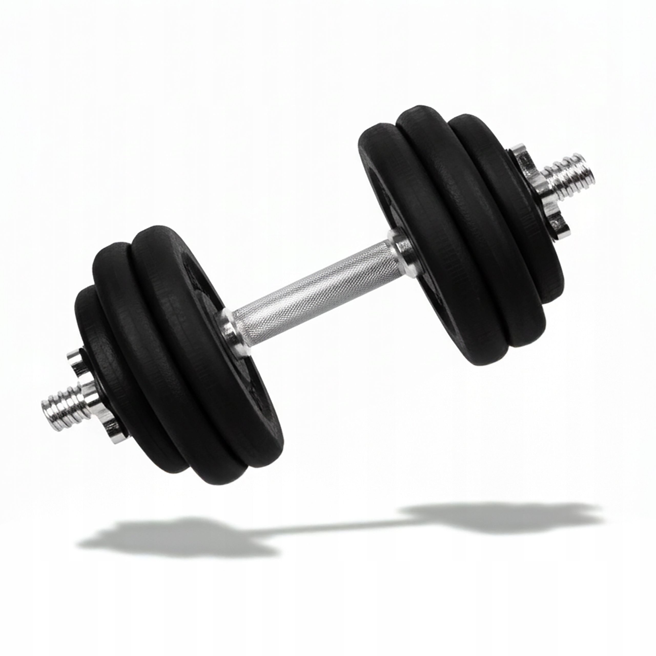 Hantla Żeliwna 1x15kg hantel 15kg gryf obciążenie