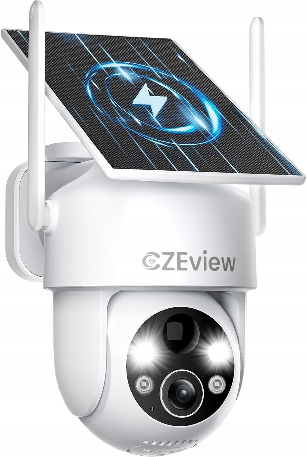 CZEview Kamera Ip zewnętrzna Solarna 2K Bezprzewodowa Detekcja Ruchu Audio