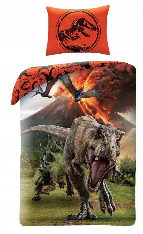 

Pościel Jurassic World T-rex 140X200 Bawełna 100%