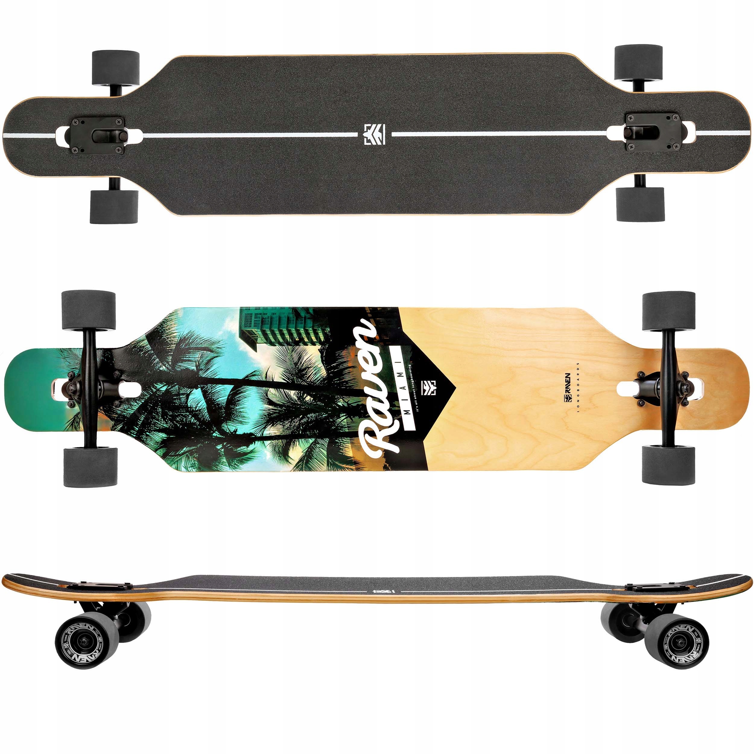 

Deskorolka Longboard Raven Miami ABEC9
