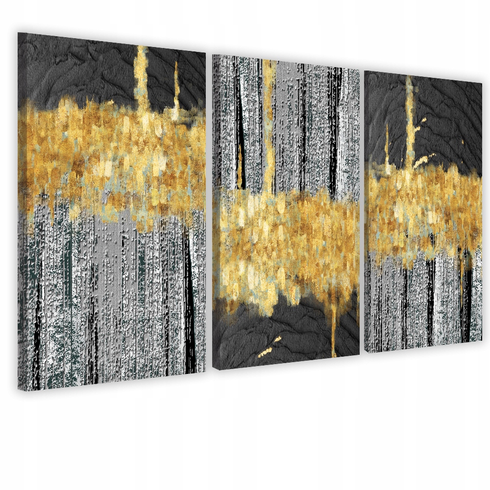 Obraz obrazy na ścianę ścienne tryptyk 60x120