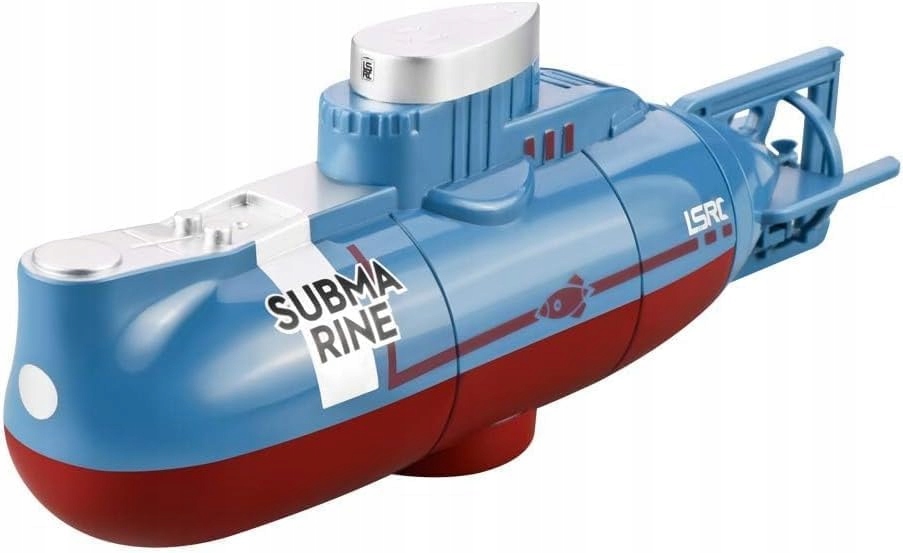Mini Podwodny Statek Zabawka Sterowany Pilotem, 6m/min, Obrót 360°, dla Dzieci 8+