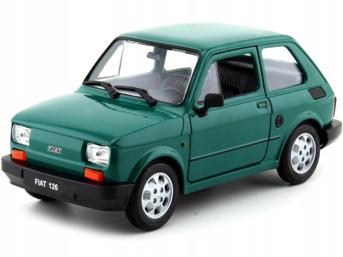 Fiat 126p 126 p Batole Kašlak Prl Polský Malý Welly 1:21 Model Auta
