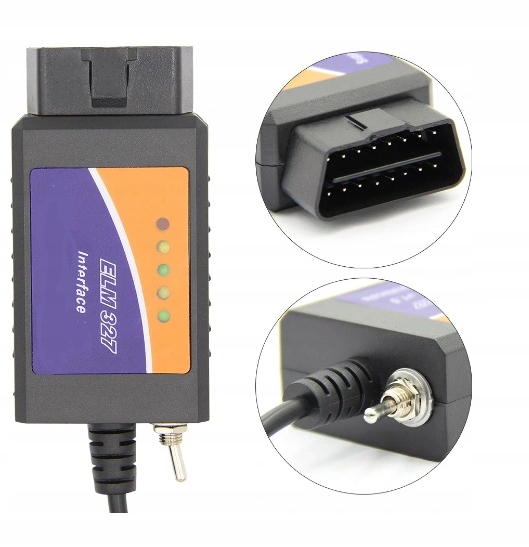 Interfejs FORD MSCAN HSCAN ELM327 przełącznik