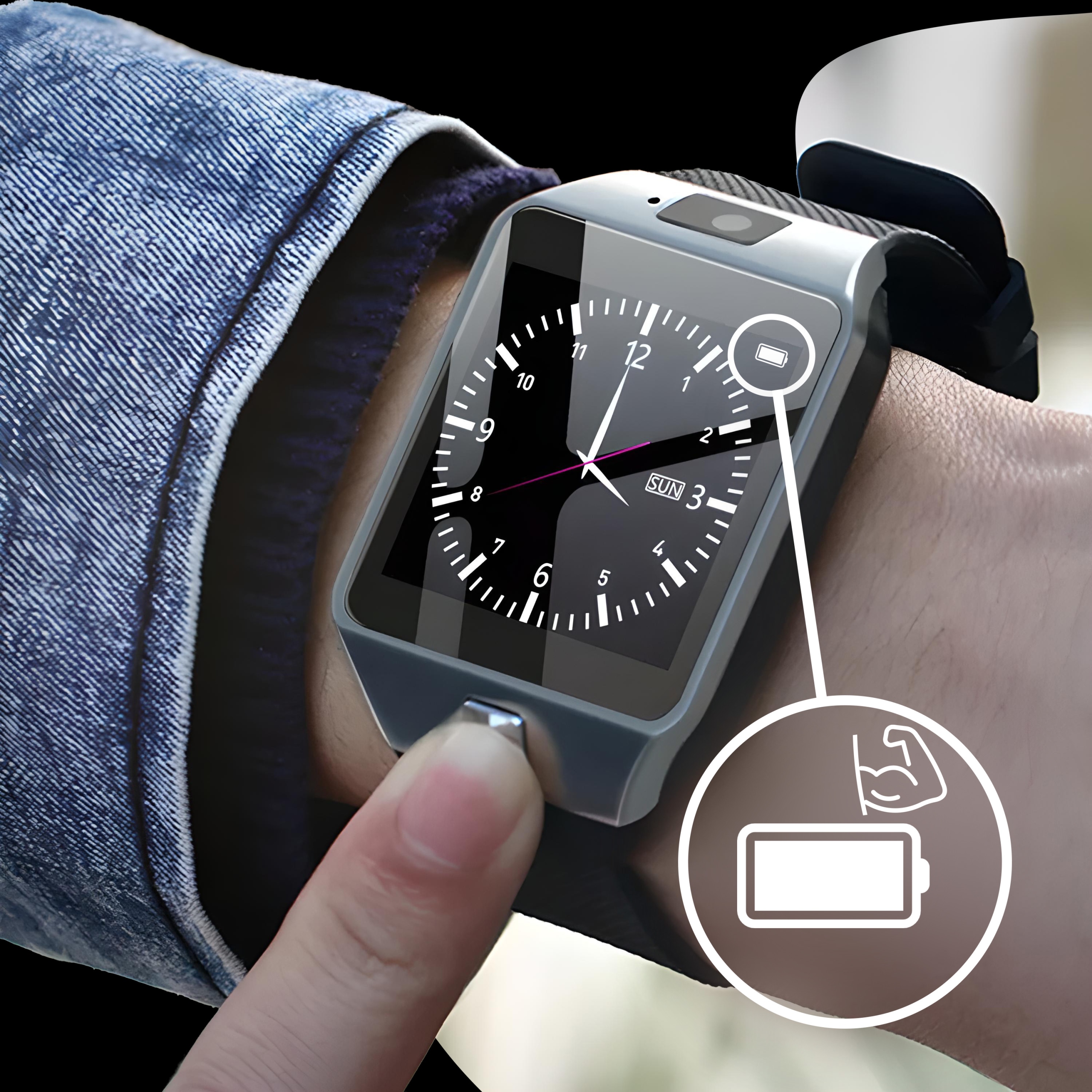 OKOSÓRA KARÓRA LENGYEL MENÜ SIM KÁRTYA SD KÉPERNYŐ IPS KAMERA CSATLAKOZÁSOK Fajta okosóra