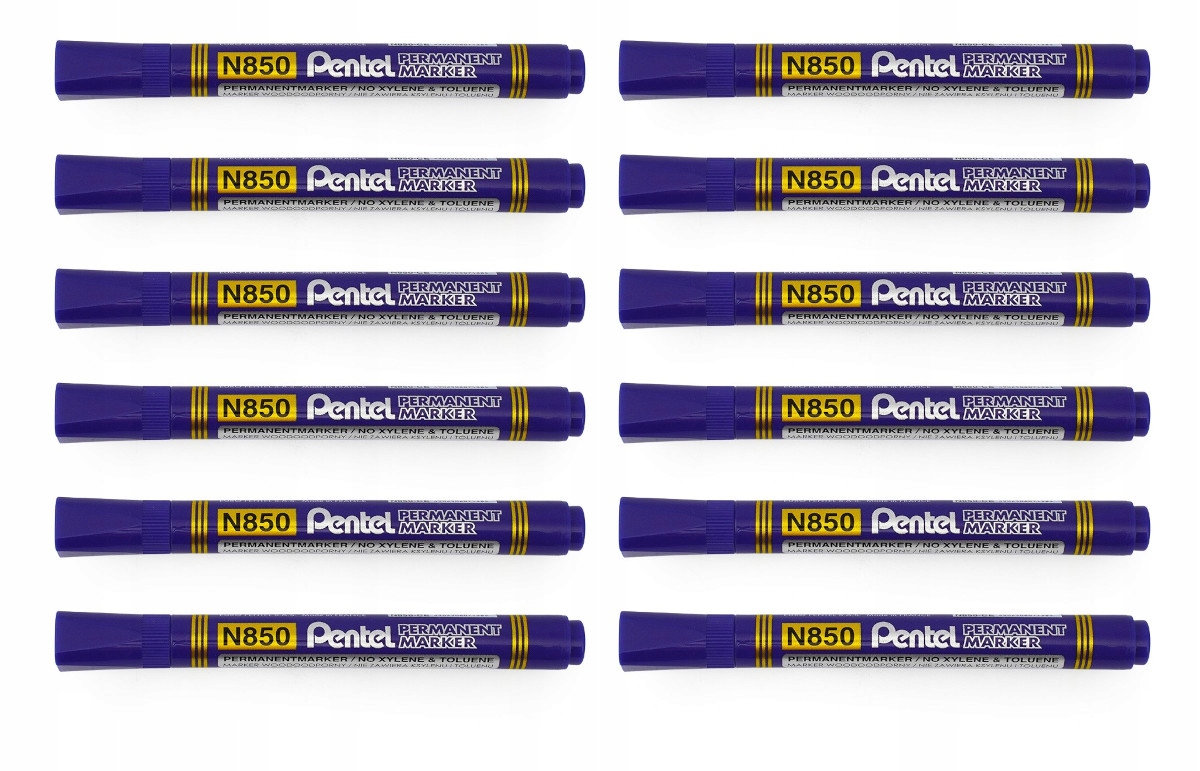 

Marker Permanentny Pentel N850 Okrągły Niebieski