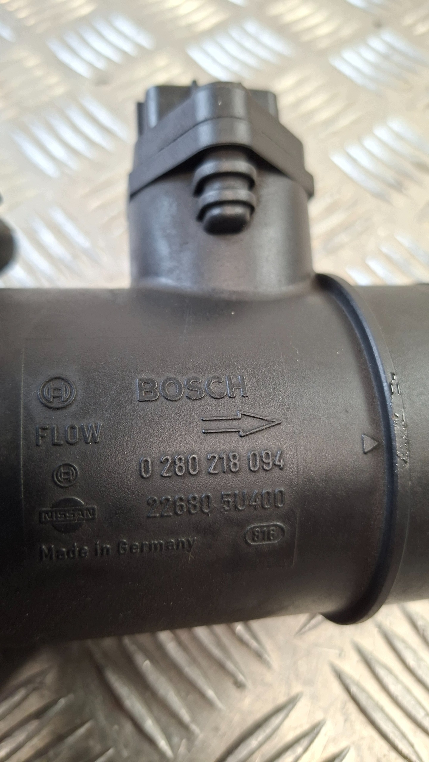 flow meter NISSAN ALMERA N16 1.5