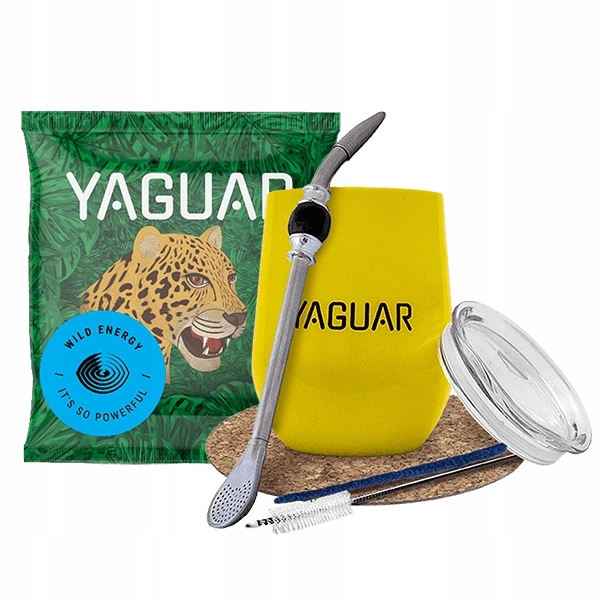 Sada příslušenství pro Yerba Mate: tepelné matero a bombilla vzorek 50 g