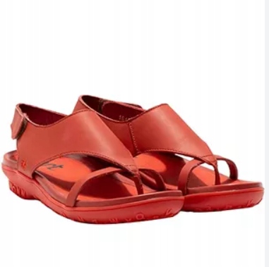 Art Sandály Typu Kožené Žabky 41 Kg