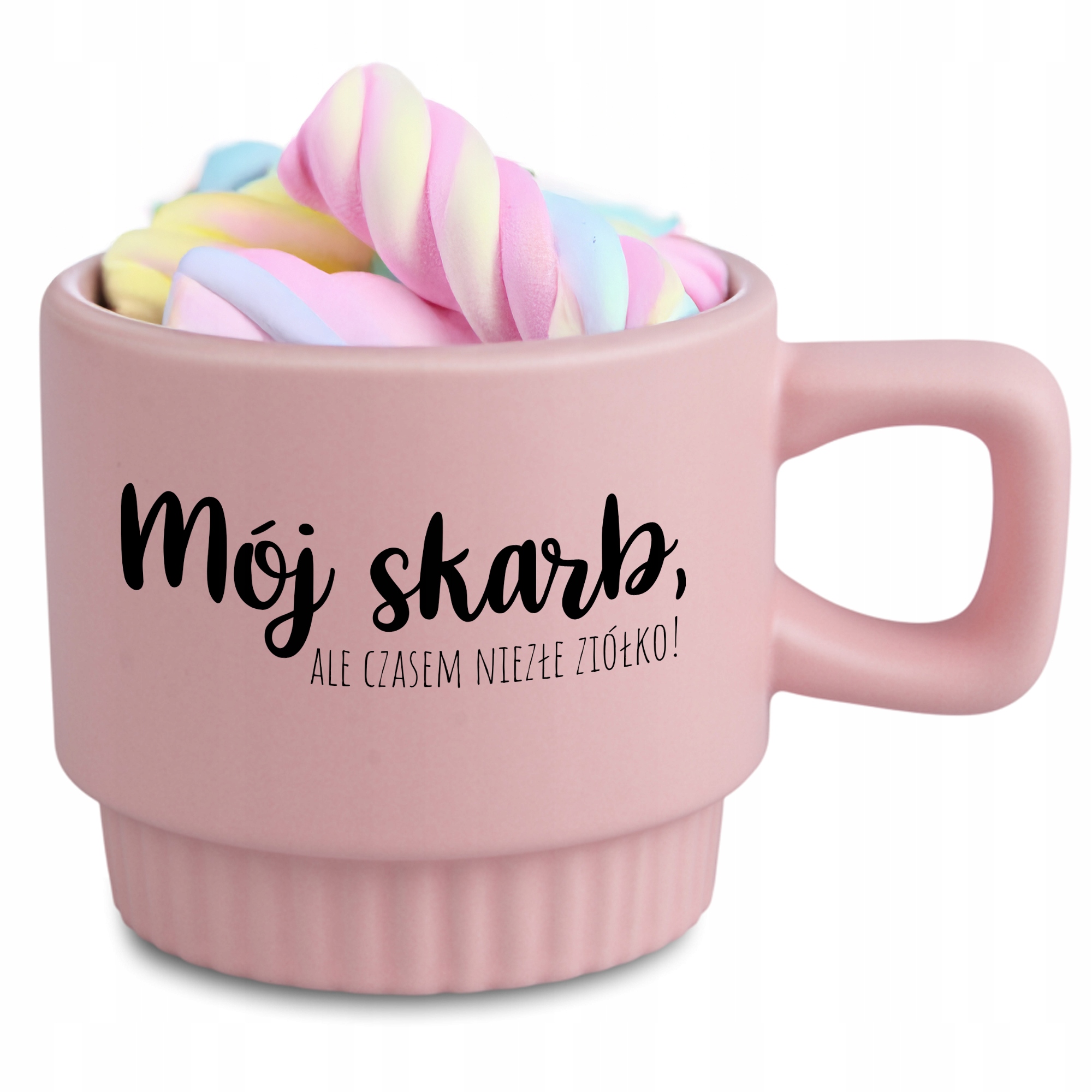 Hrnček Ryhovaný Ružový Na Každú Príležitosť, Môj Poklad Pre Zamilovaných Gift Mug